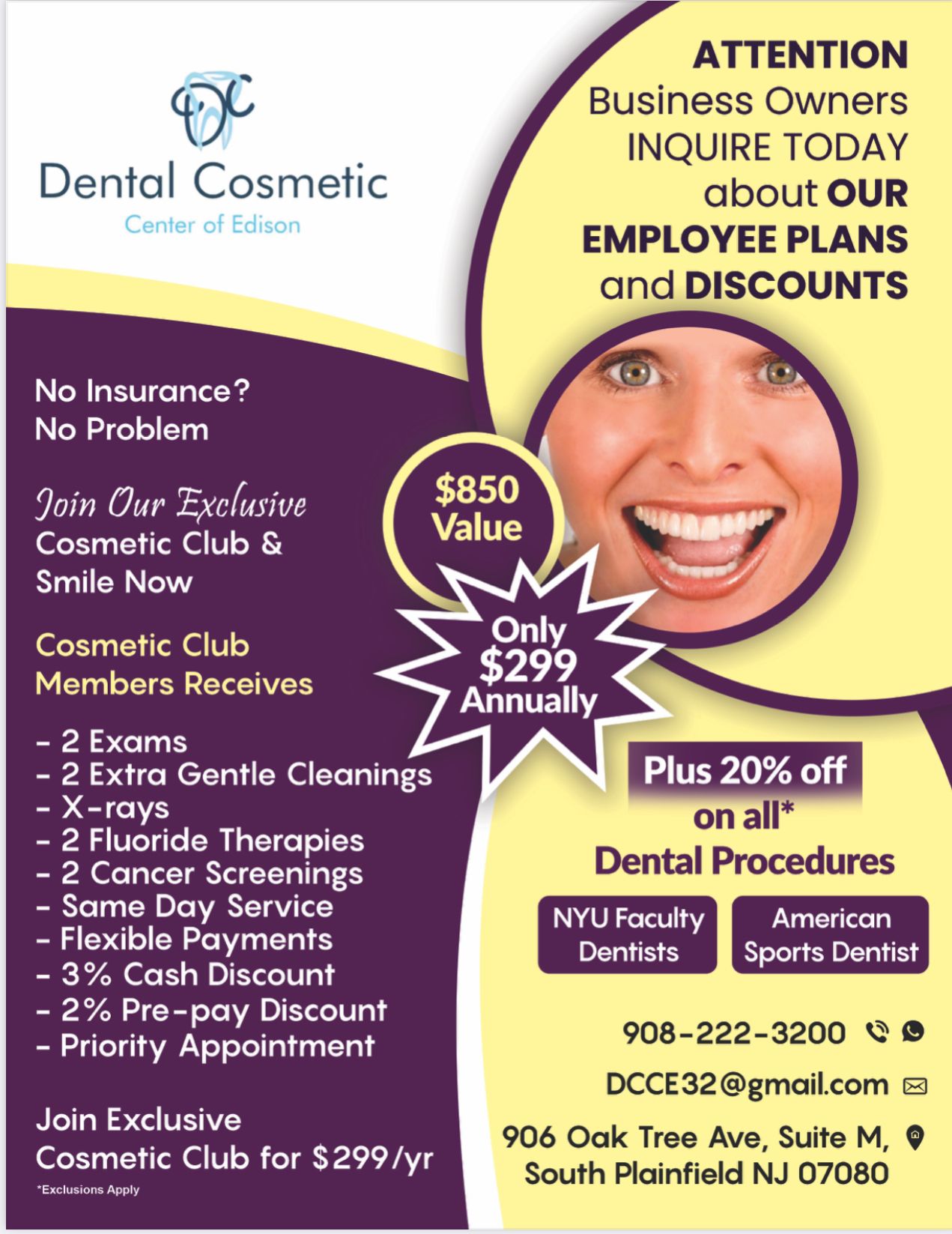 Dental Checkup offer
